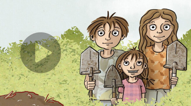 Oma verbuddeln - Nominiert für den deutschen Jugendliteraturpreis 2025